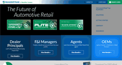 Desktop Screenshot of maximtrak.com